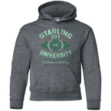 Sweatshirts Dark Heather / YS Starling City U Youth Hoodie