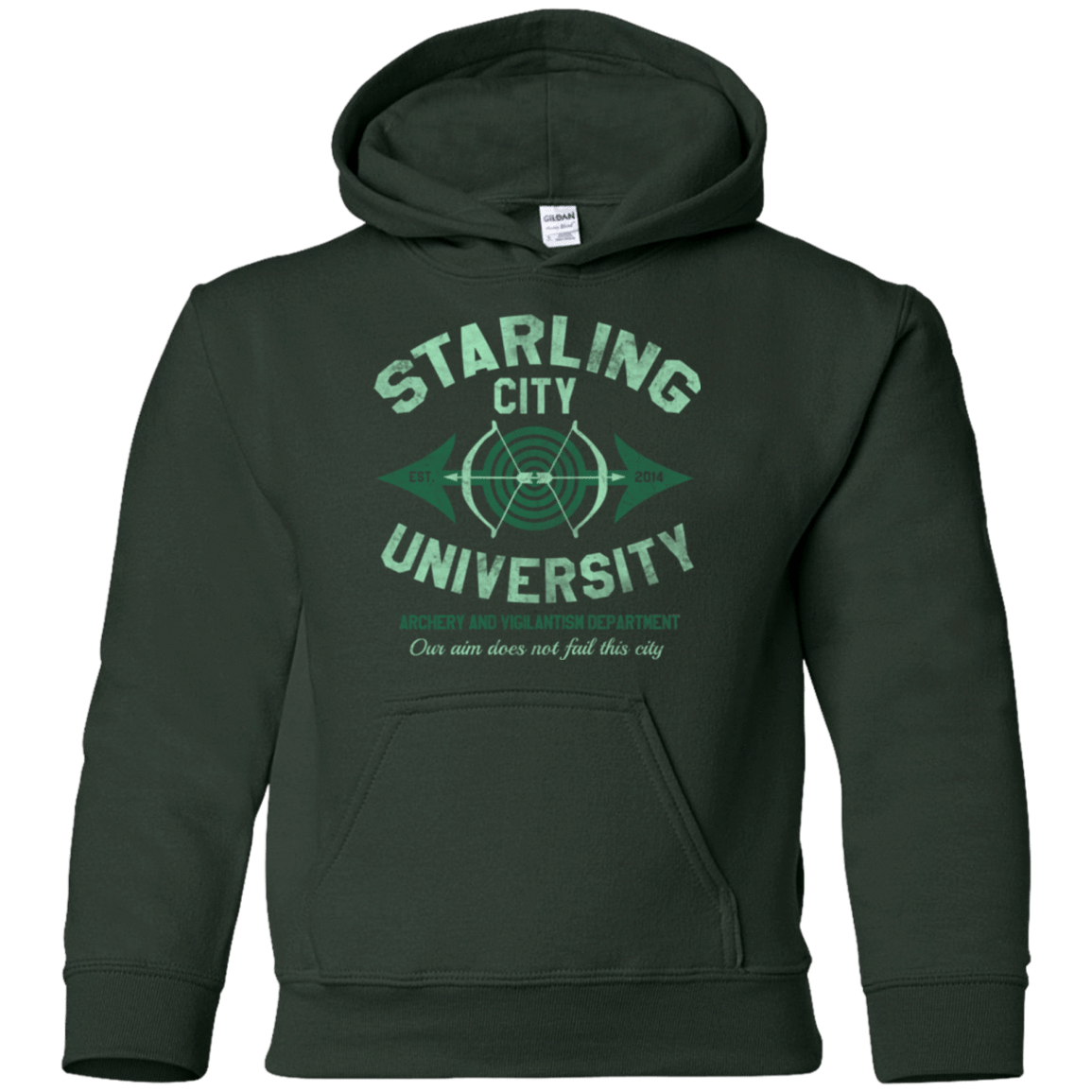 Sweatshirts Forest Green / YS Starling City U Youth Hoodie