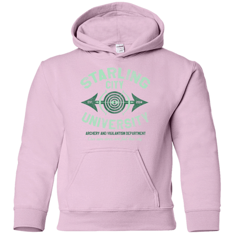 Sweatshirts Light Pink / YS Starling City U Youth Hoodie