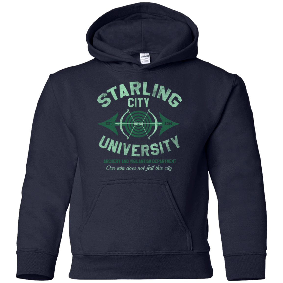 Sweatshirts Navy / YS Starling City U Youth Hoodie