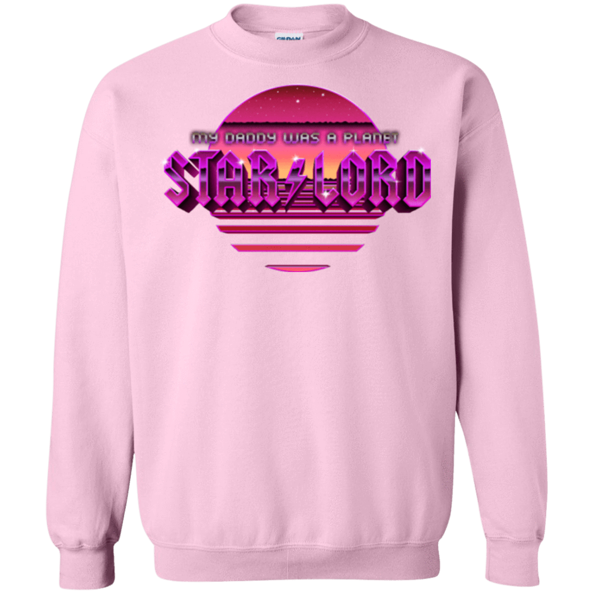 Sweatshirts Light Pink / Small Starlord Summer Crewneck Sweatshirt