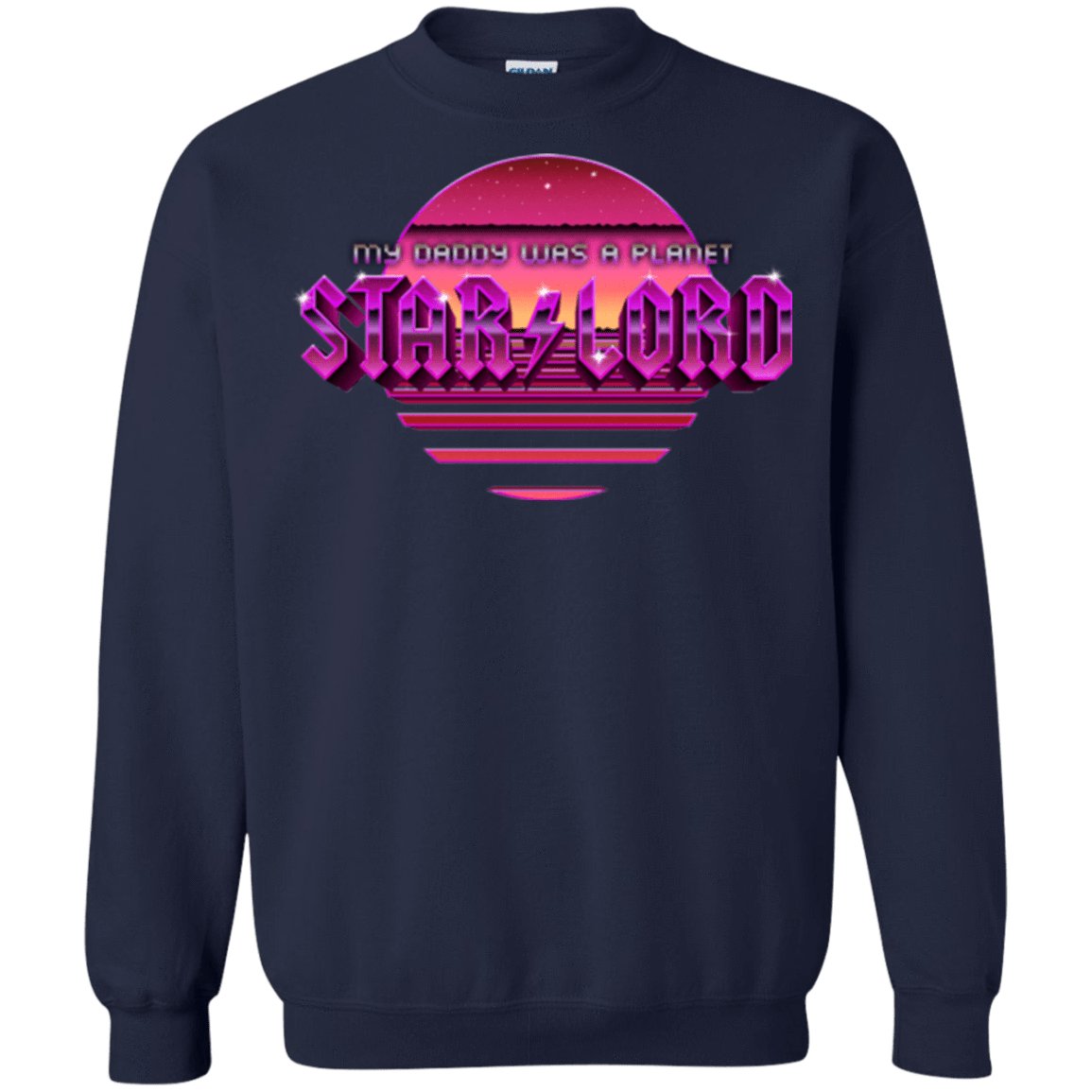 Sweatshirts Navy / Small Starlord Summer Crewneck Sweatshirt