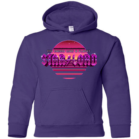 Sweatshirts Purple / YS Starlord Summer Youth Hoodie