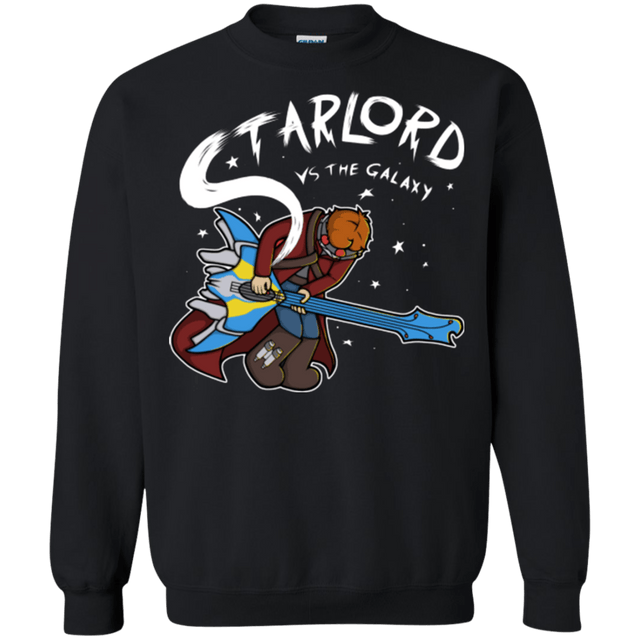 Sweatshirts Black / Small Starlord vs The Galaxy Crewneck Sweatshirt