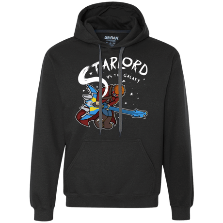 Sweatshirts Black / Small Starlord vs The Galaxy Premium Fleece Hoodie
