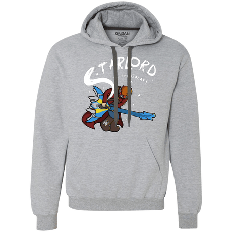 Sweatshirts Sport Grey / Small Starlord vs The Galaxy Premium Fleece Hoodie