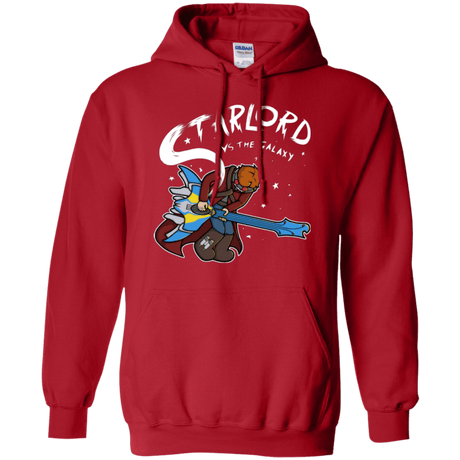 Sweatshirts Red / Small Starlord vs The Galaxy Pullover Hoodie