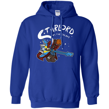 Sweatshirts Royal / Small Starlord vs The Galaxy Pullover Hoodie