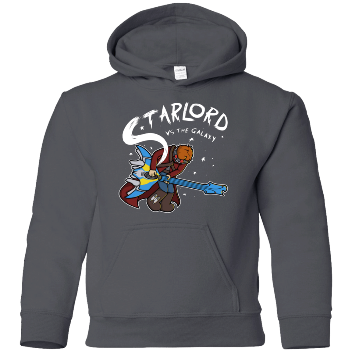 Sweatshirts Charcoal / YS Starlord vs The Galaxy Youth Hoodie