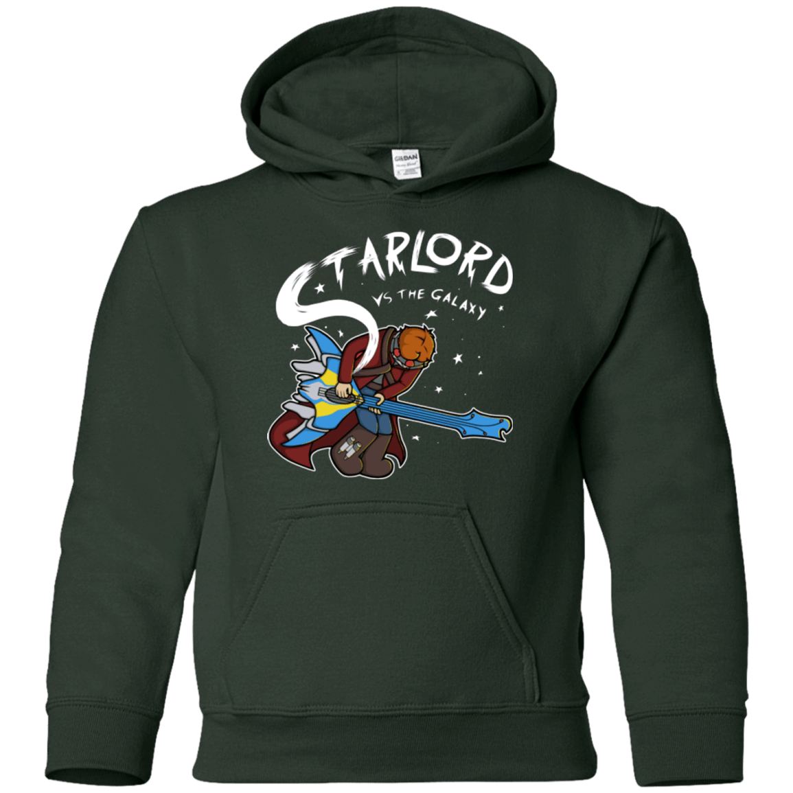 Sweatshirts Forest Green / YS Starlord vs The Galaxy Youth Hoodie