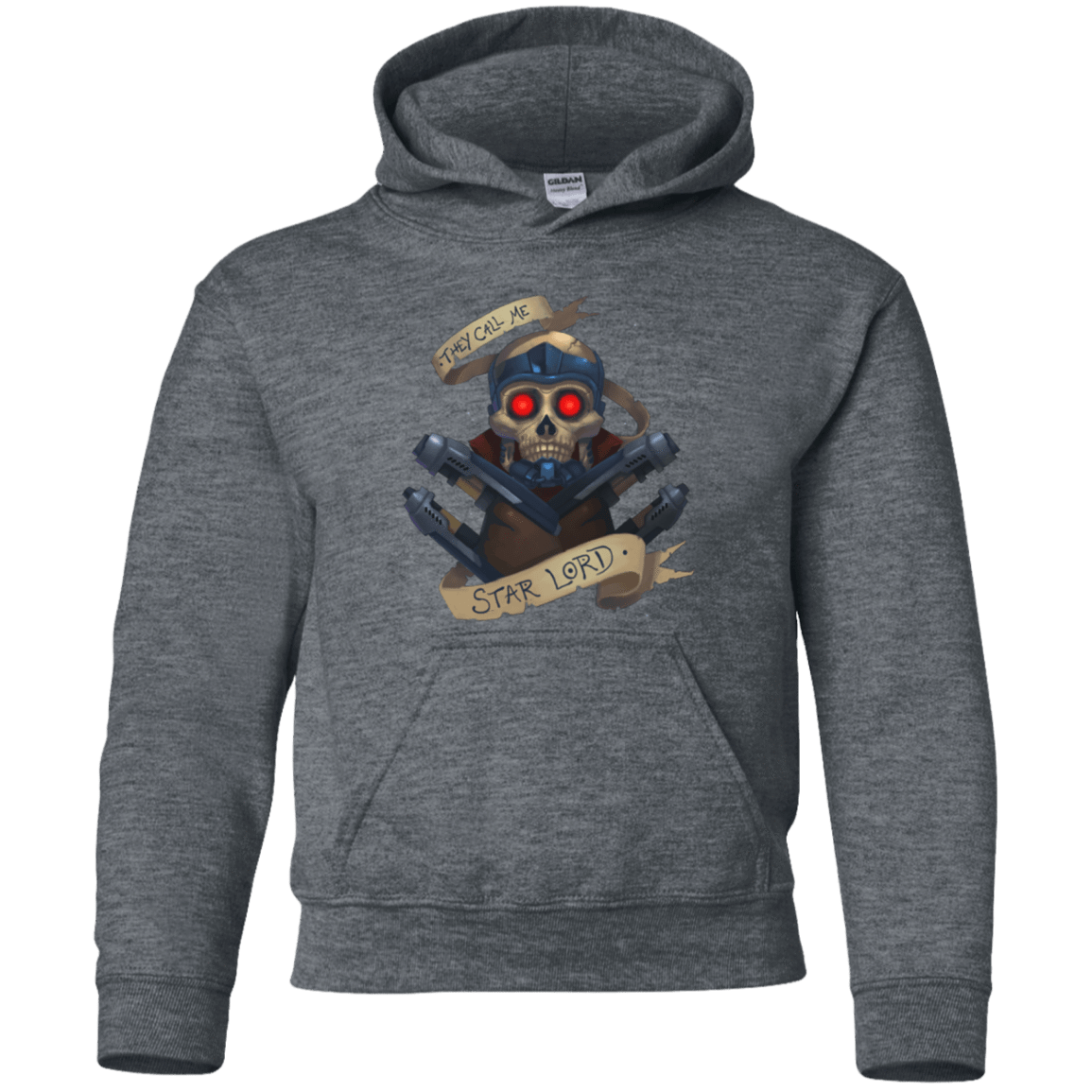 Sweatshirts Dark Heather / YS Starlord Youth Hoodie