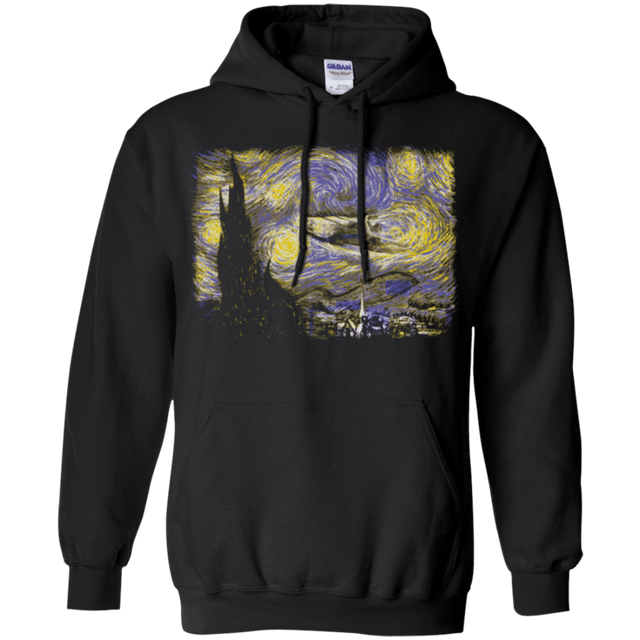 Sweatshirts Black / Small Starry Delorean Pullover Hoodie