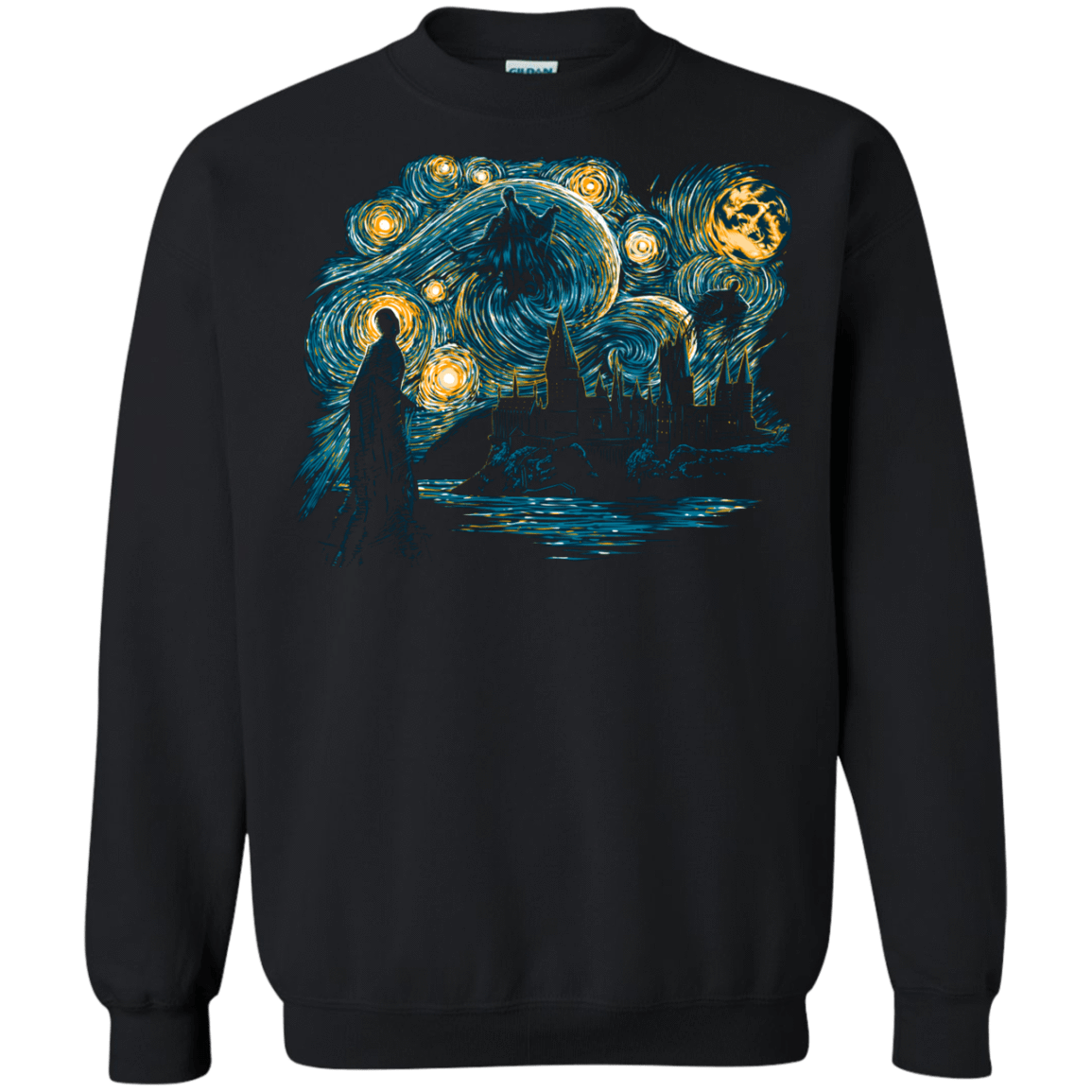 Sweatshirts Black / S Starry Dementors Crewneck Sweatshirt