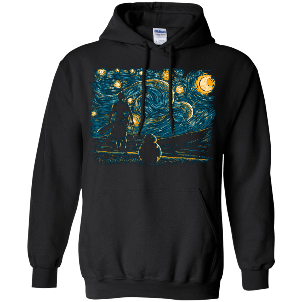 Sweatshirts Black / S Starry Desert Pullover Hoodie