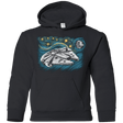 Sweatshirts Black / YS Starry Falcon Youth Hoodie