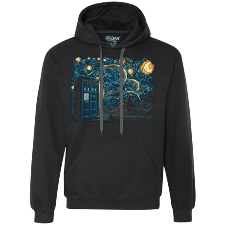 Sweatshirts Black / Small Starry Gallifrey Premium Fleece Hoodie