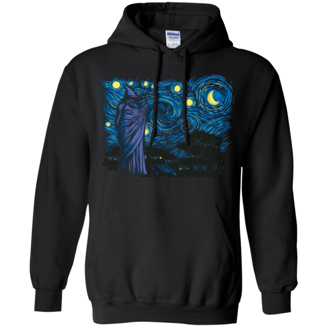 Sweatshirts Black / Small Starry Hobbiton Pullover Hoodie