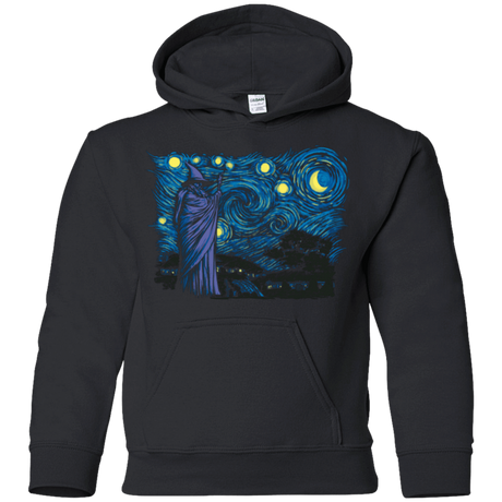 Sweatshirts Black / YS Starry Hobbiton Youth Hoodie