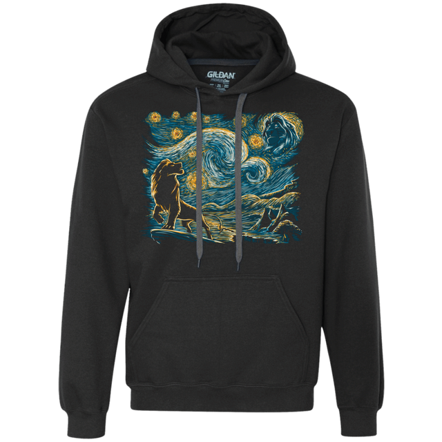 Sweatshirts Black / S Starry King Premium Fleece Hoodie