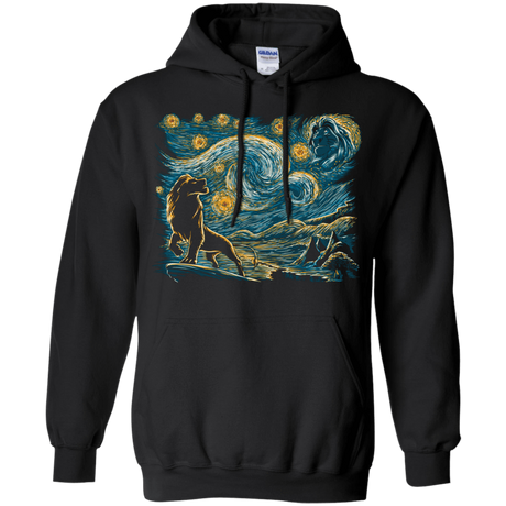 Sweatshirts Black / S Starry King Pullover Hoodie