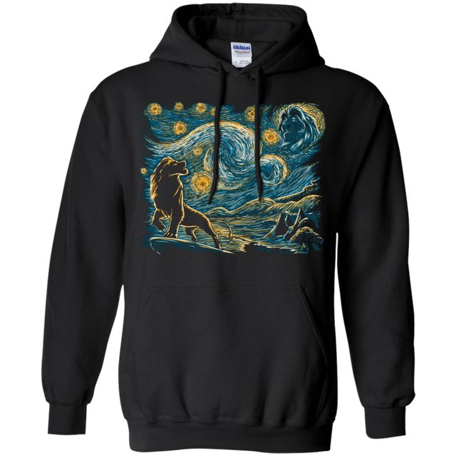 Sweatshirts Black / S Starry King Pullover Hoodie