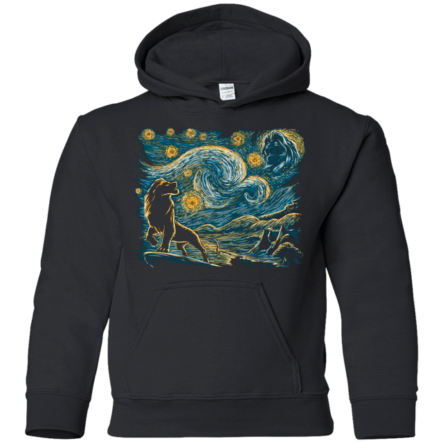 Sweatshirts Black / YS Starry King Youth Hoodie