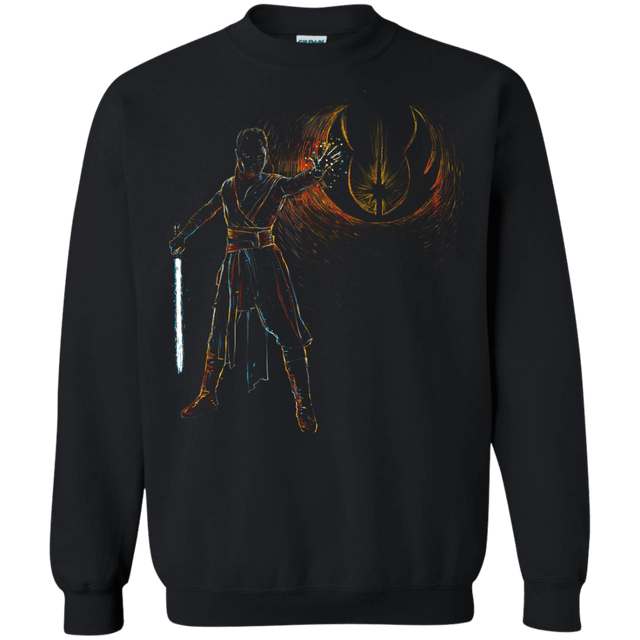 Sweatshirts Black / Small Starry knight Rey Crewneck Sweatshirt