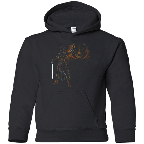 Sweatshirts Black / YS Starry knight Rey Youth Hoodie