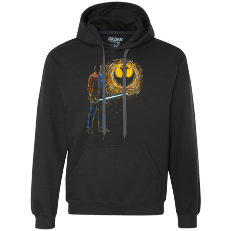 Sweatshirts Black / Small Starry knights Finn Premium Fleece Hoodie