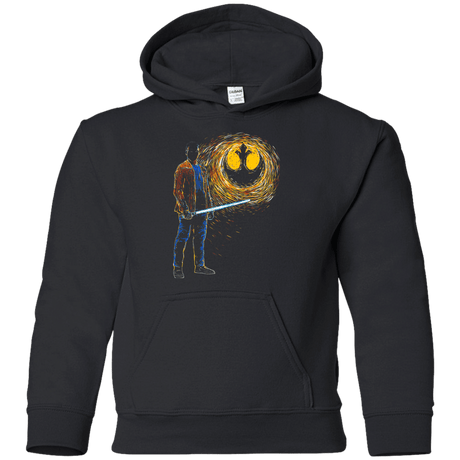 Sweatshirts Black / YS Starry knights Finn Youth Hoodie