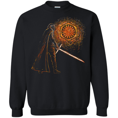 Sweatshirts Black / Small Starry knights Kylo Crewneck Sweatshirt