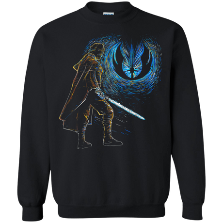 Sweatshirts Black / Small Starry knights Luke Crewneck Sweatshirt