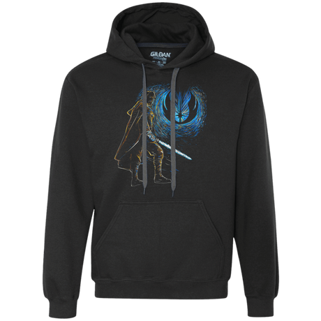 Sweatshirts Black / Small Starry knights Luke Premium Fleece Hoodie