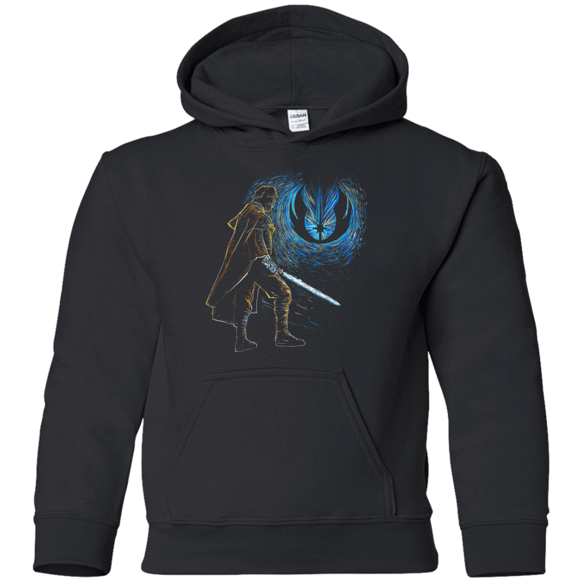 Sweatshirts Black / YS Starry knights Luke Youth Hoodie