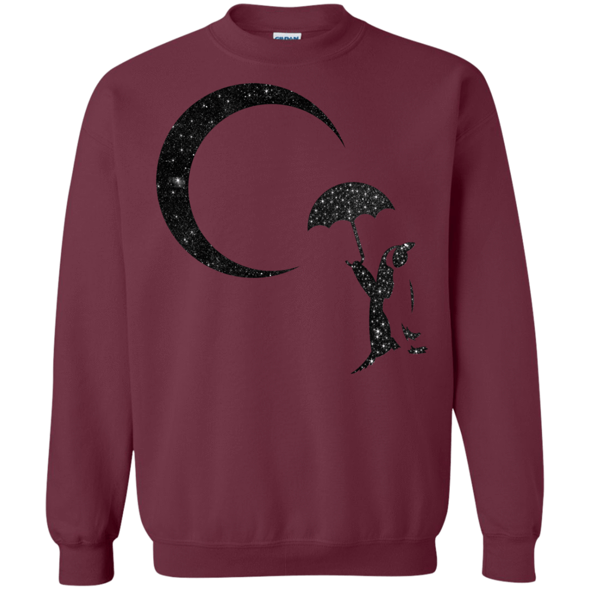 Sweatshirts Maroon / S Starry Penquin Crewneck Sweatshirt