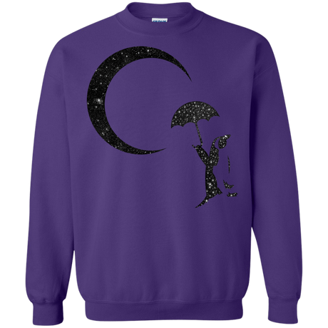 Sweatshirts Purple / S Starry Penquin Crewneck Sweatshirt