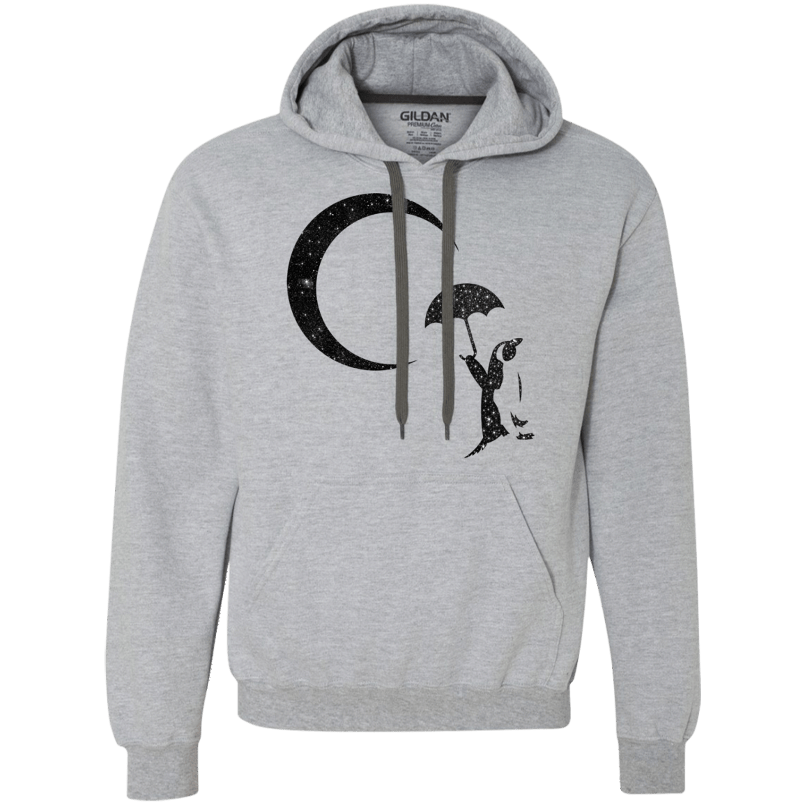 Sweatshirts Sport Grey / S Starry Penquin Premium Fleece Hoodie