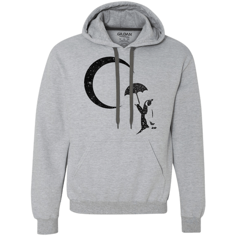 Sweatshirts Sport Grey / S Starry Penquin Premium Fleece Hoodie