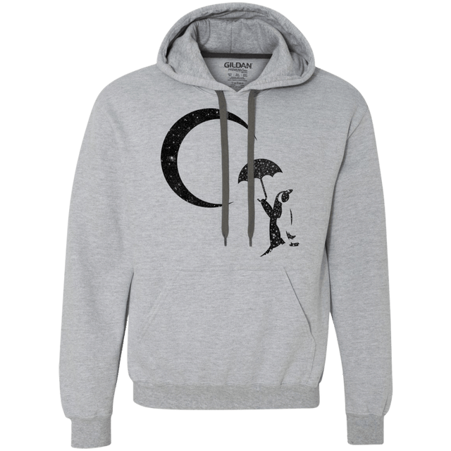 Sweatshirts Sport Grey / S Starry Penquin Premium Fleece Hoodie