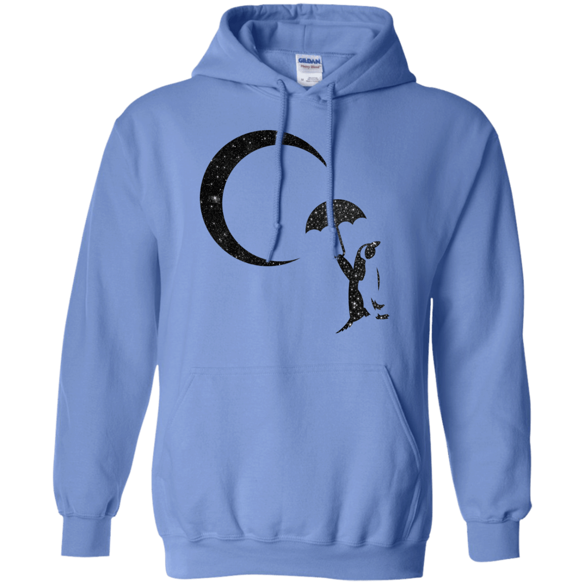 Sweatshirts Carolina Blue / S Starry Penquin Pullover Hoodie