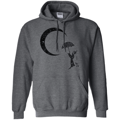 Sweatshirts Dark Heather / S Starry Penquin Pullover Hoodie