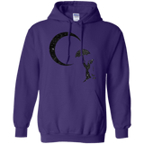 Sweatshirts Purple / S Starry Penquin Pullover Hoodie