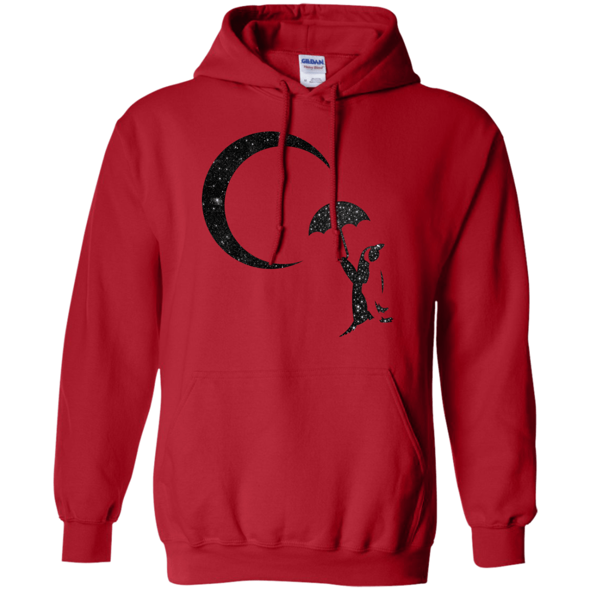 Sweatshirts Red / S Starry Penquin Pullover Hoodie