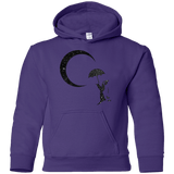 Sweatshirts Purple / YS Starry Penquin Youth Hoodie