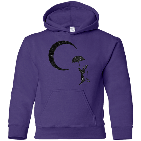 Sweatshirts Purple / YS Starry Penquin Youth Hoodie