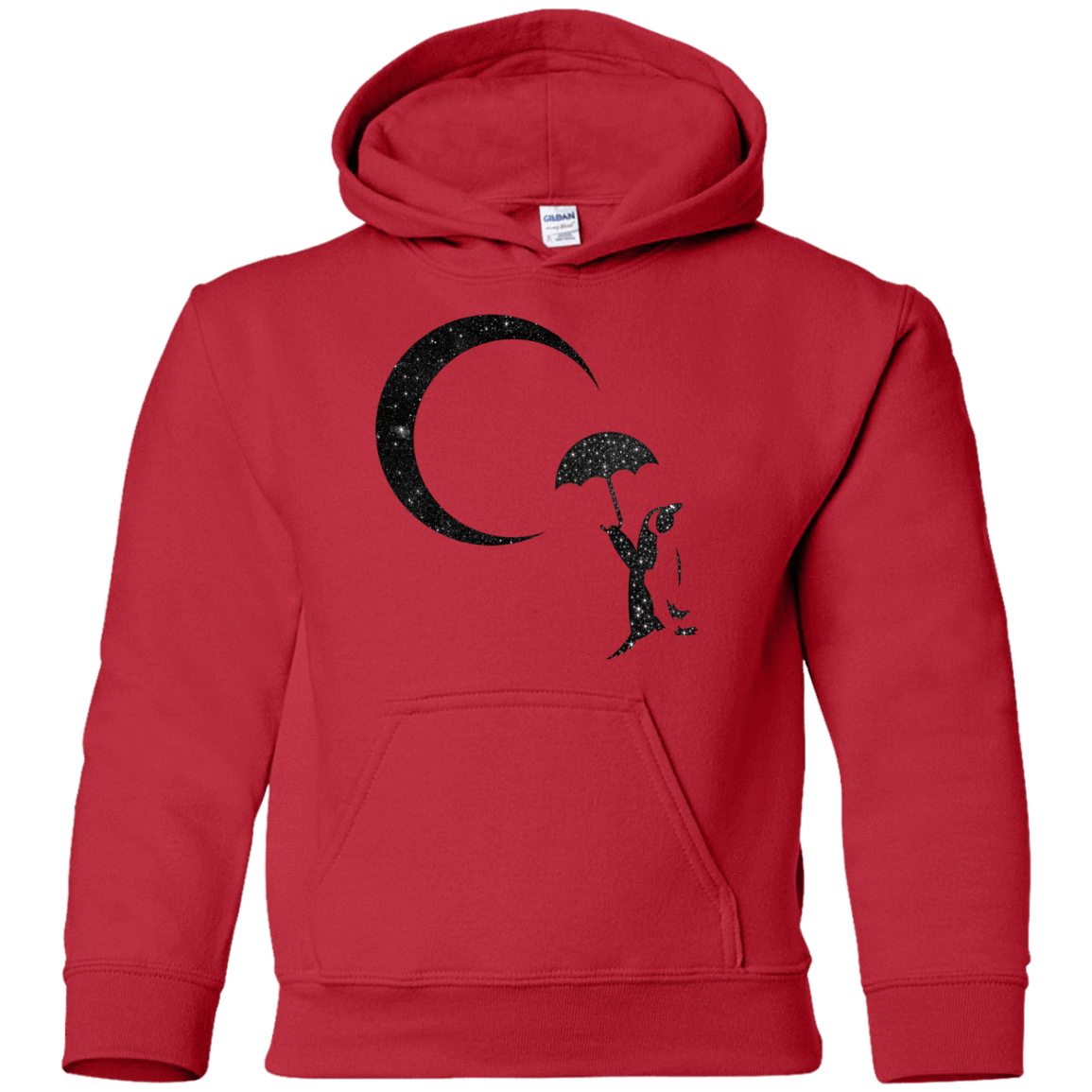 Sweatshirts Red / YS Starry Penquin Youth Hoodie