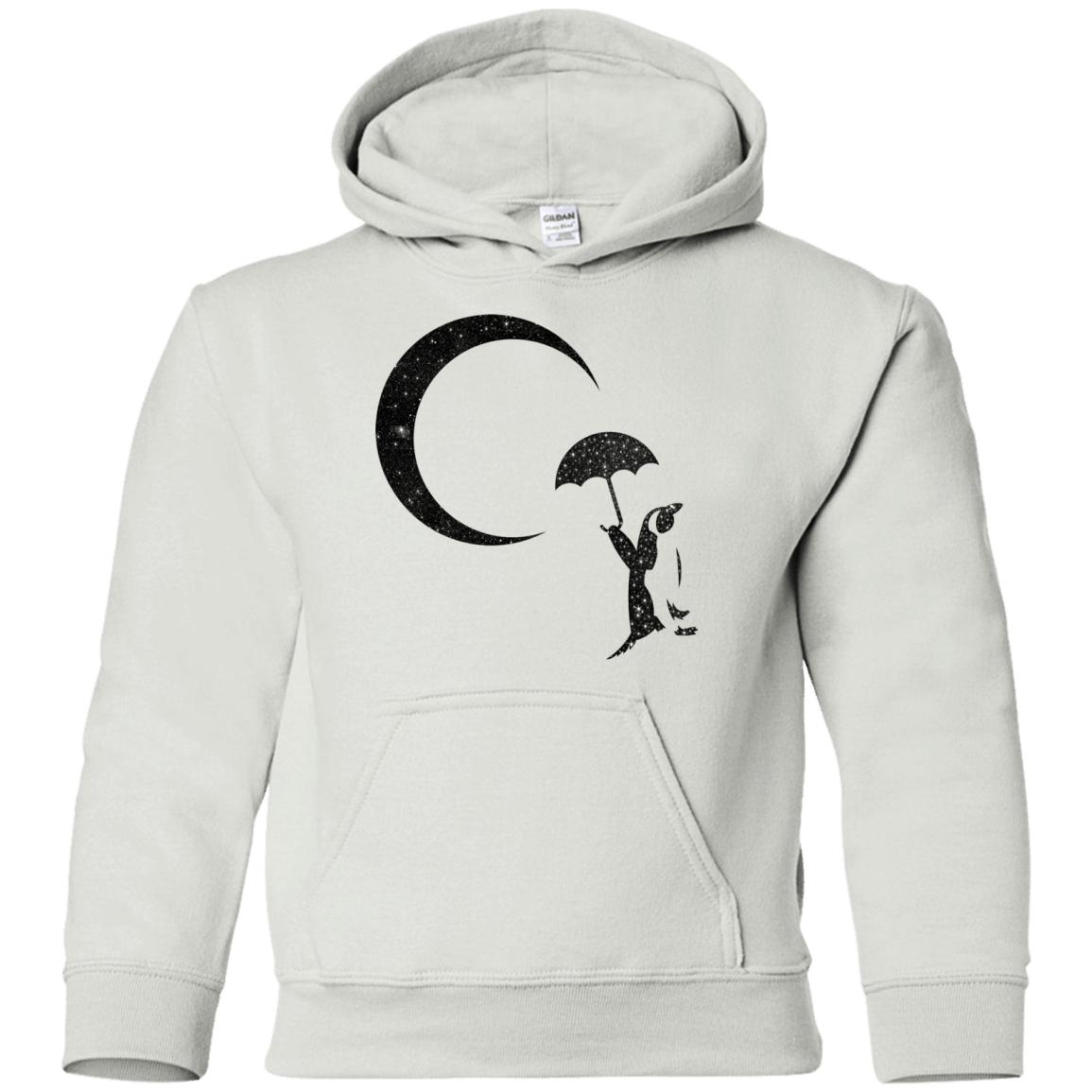Sweatshirts White / YS Starry Penquin Youth Hoodie