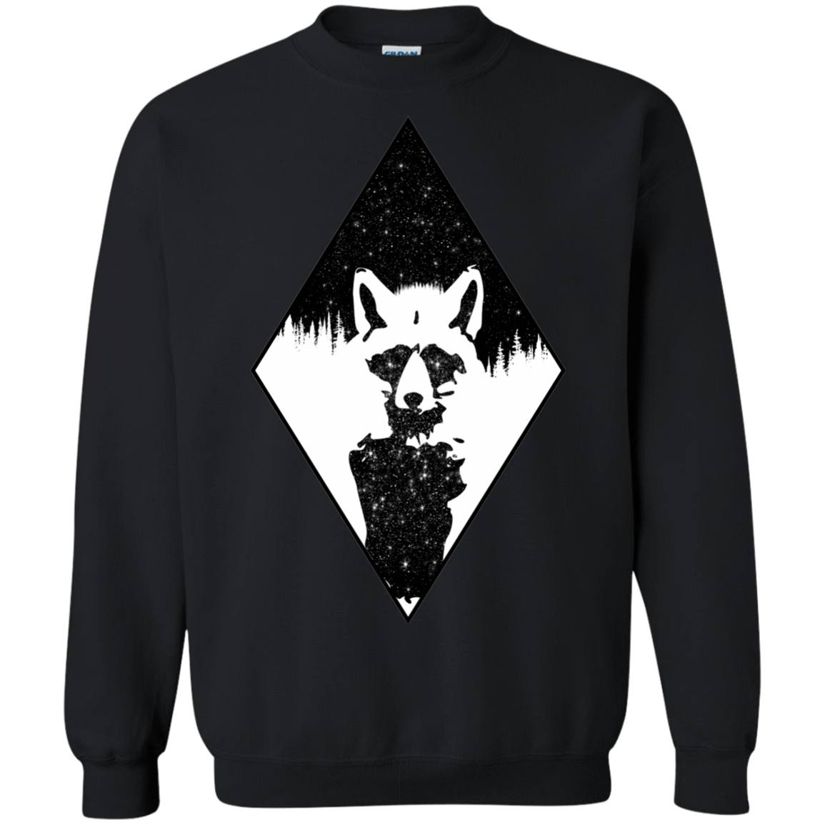 Sweatshirts Black / S Starry Raccoon Crewneck Sweatshirt