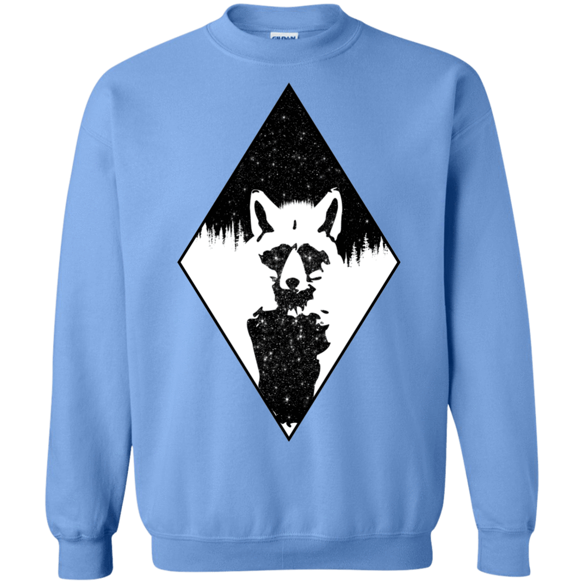 Sweatshirts Carolina Blue / S Starry Raccoon Crewneck Sweatshirt