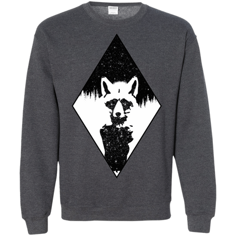 Sweatshirts Dark Heather / S Starry Raccoon Crewneck Sweatshirt